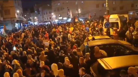 المغرب.. تظاهرة ضخمة في مدينة طنجة دعما لغزة (فيديو)