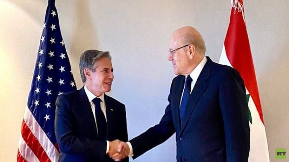 ميقاتي يلتقي بلينكن في عمان: الأولوية لوقف النار بغزة والعدوان على جنوب لبنان