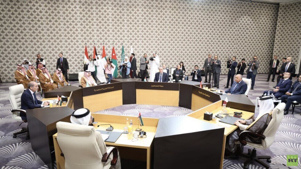 وزراء خارجية عرب ومنظمة التحرير الفلسطينية يعقدون اجتماعا في عمان