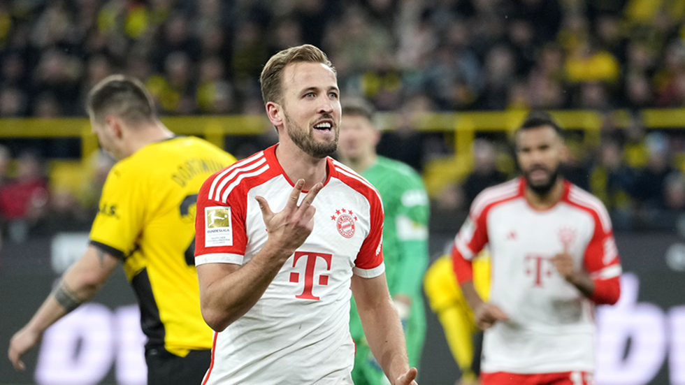 "هاتريك" كين يحسم "الكلاسيكر" برباعية لبايرن أمام دورتموند