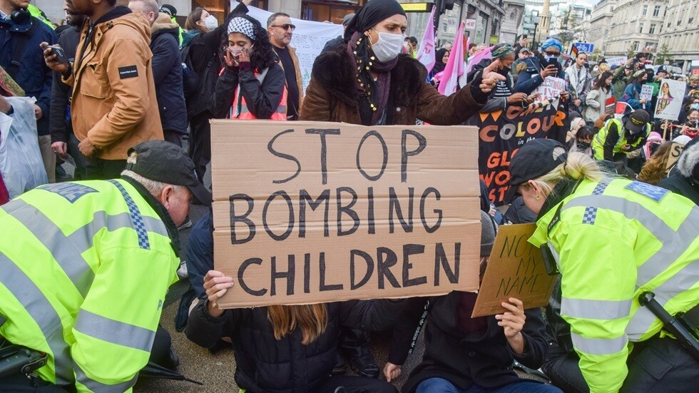 اعتقال متظاهرين مؤيدين لفلسطين في أستراليا