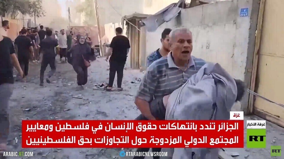 الجزائر: حقوق الإنسان تنتهك في فلسطين