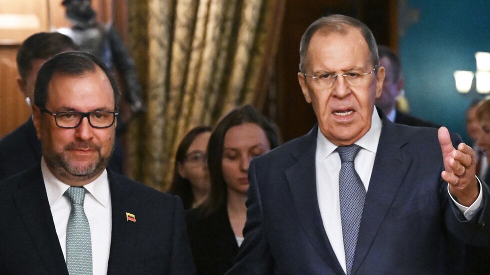 لافروف: اتفقنا مع فنزويلا على زيادة التعاون في قطاع الطاقة واتخاذ إجراءات لتوسيع التجارة