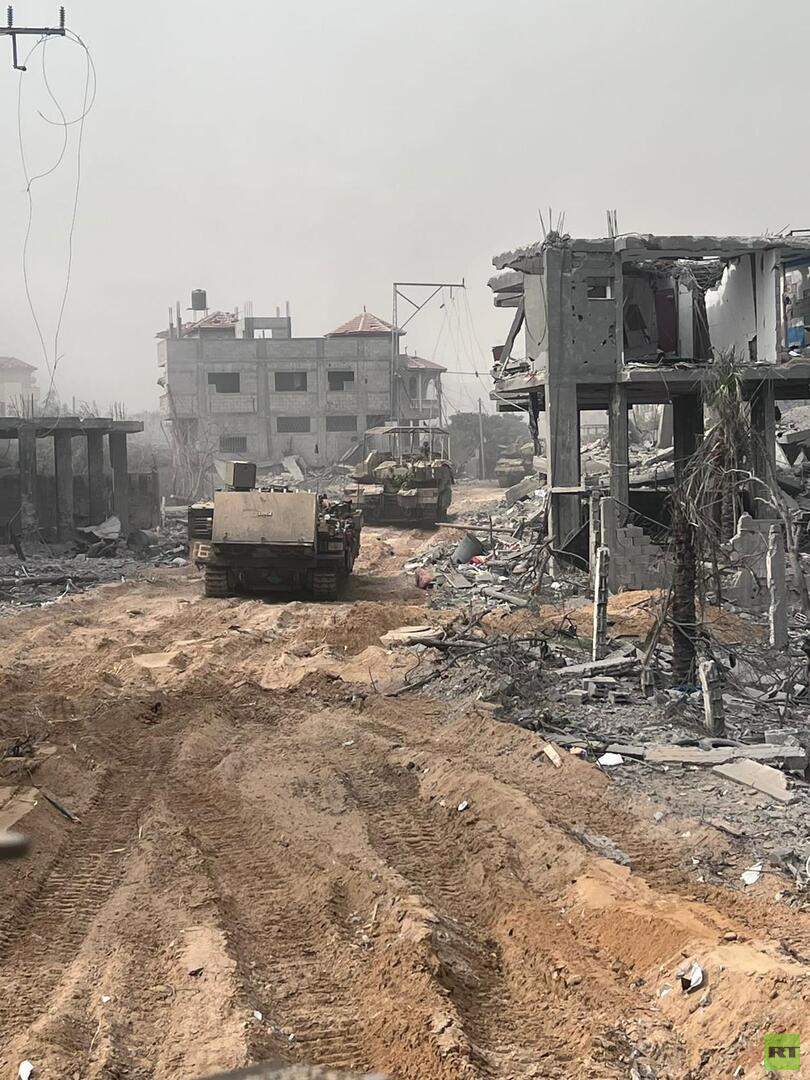 الجيش الإسرائيلي ينشر صورا لتوغله البري في قطاع غزة