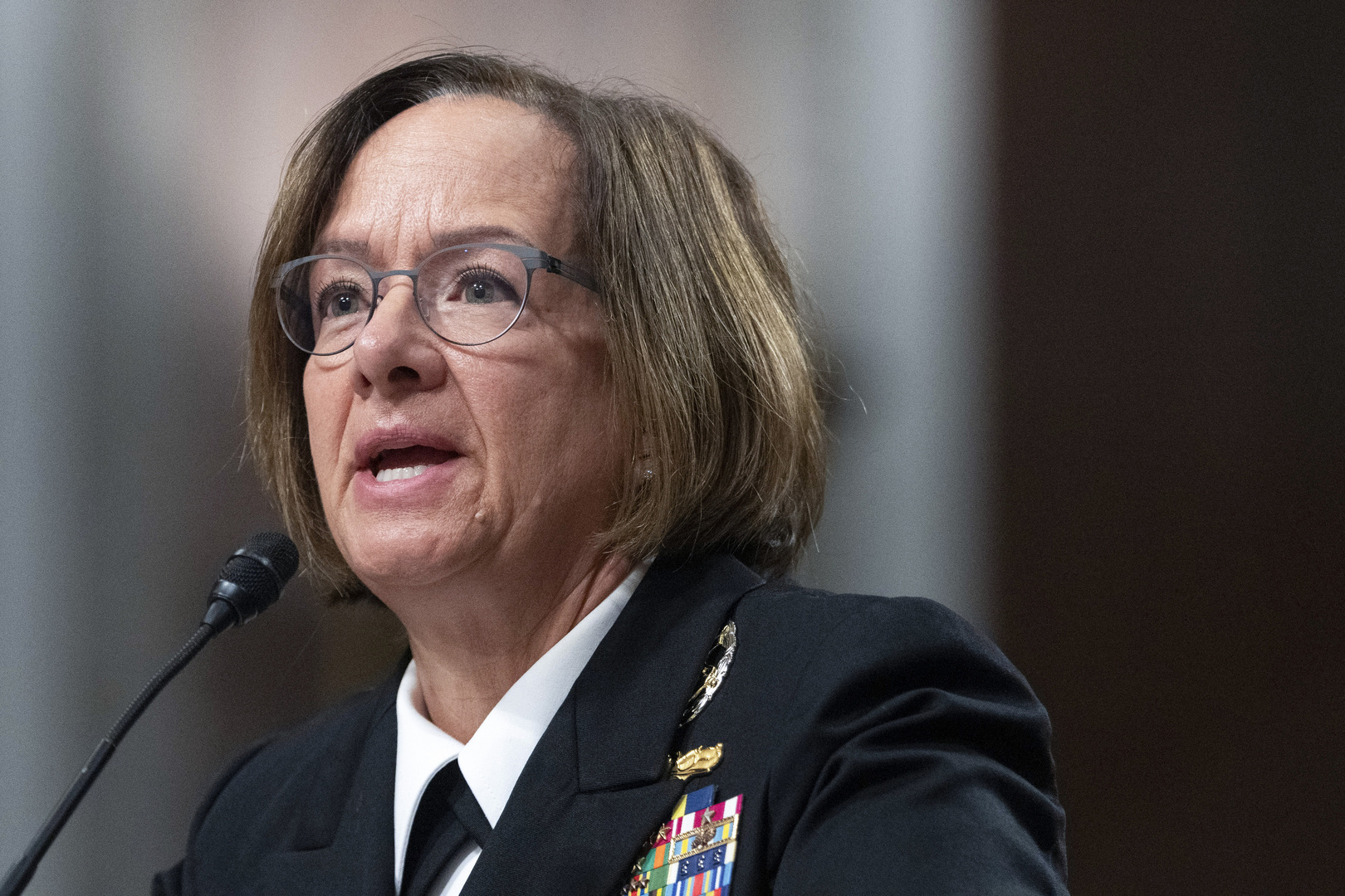 لأول مرة.. امرأة تتولى قيادة القوات البحرية الأمريكية