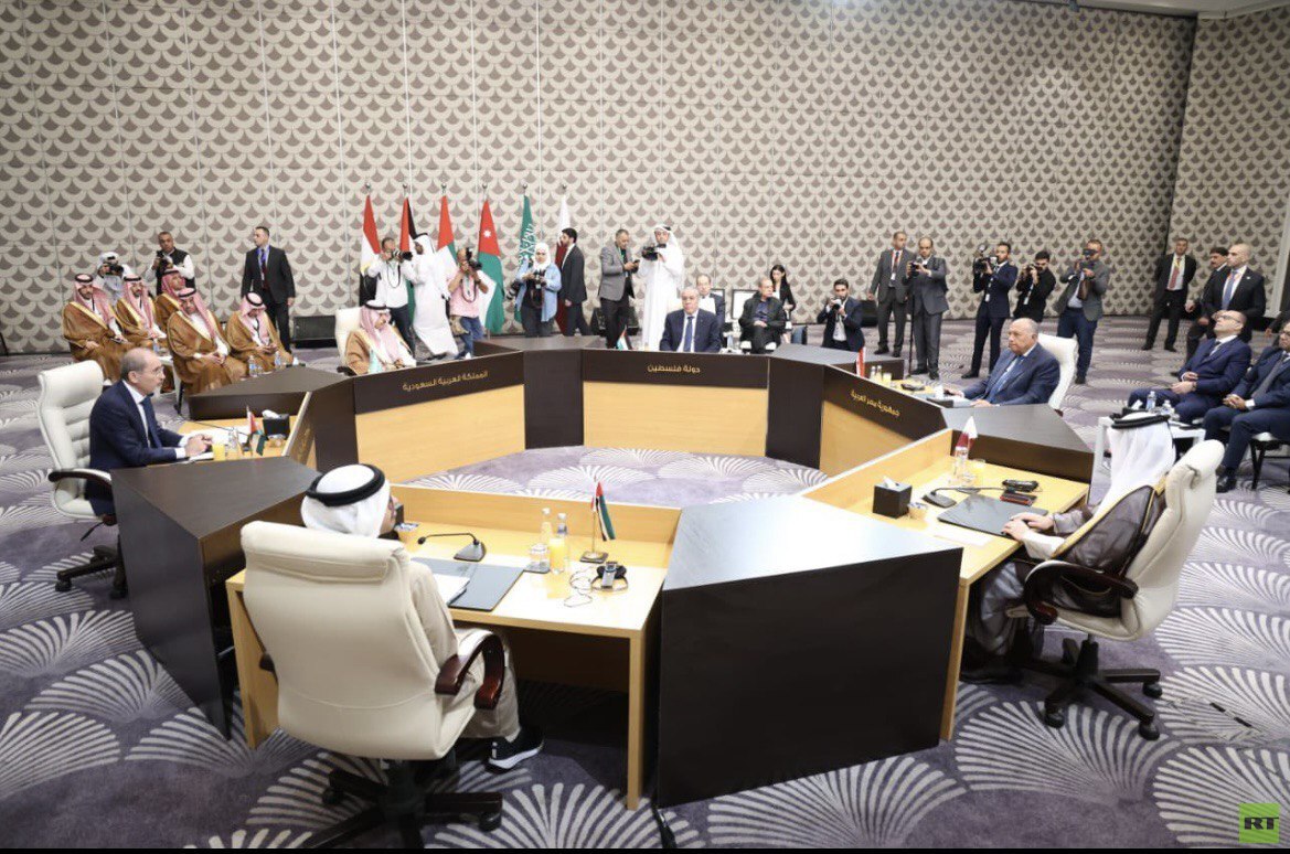 وزراء خارجية عرب ومنظمة التحرير الفلسطينية يعقدون اجتماعا في عمان