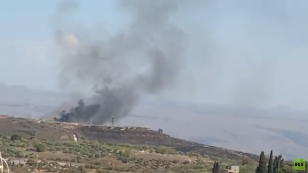 مراسلة RT: تصاعد دخان أسود في موقع ‏بياض بليدا بعد استهداف حزب الله آلية وتجمعا لجنود إسرائيليين