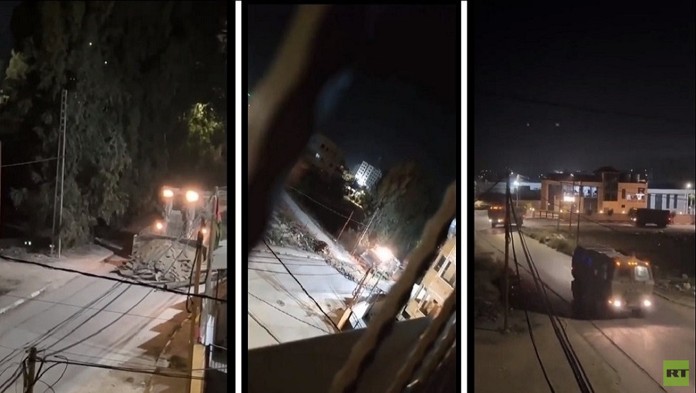 وسائل إعلام: قوات كبيرة من الجيش الإسرائيلي تقتحم مدينة جنين شمالي الضفة الغربية (فيديو)