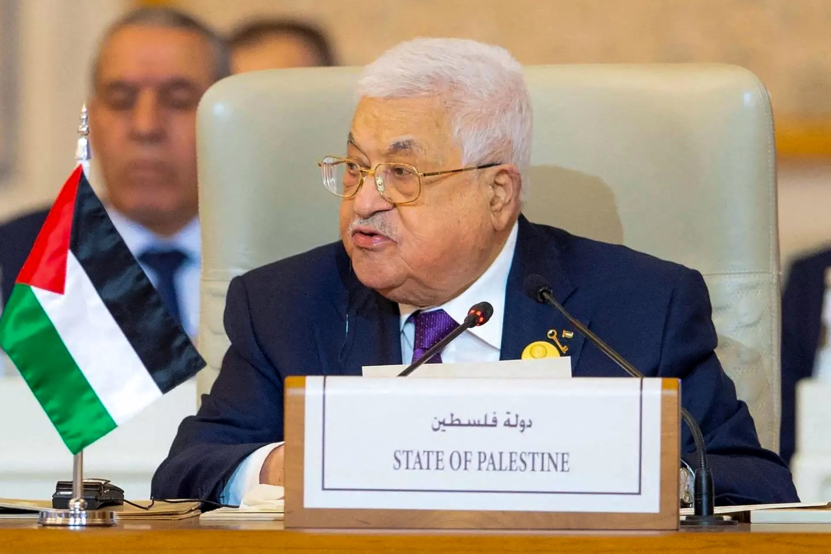 محمود عباس يستقبل وفدا أمريكيا برئاسة منسق شؤون الشرق الأوسط في مجلس الأمن القومي الأمريكي