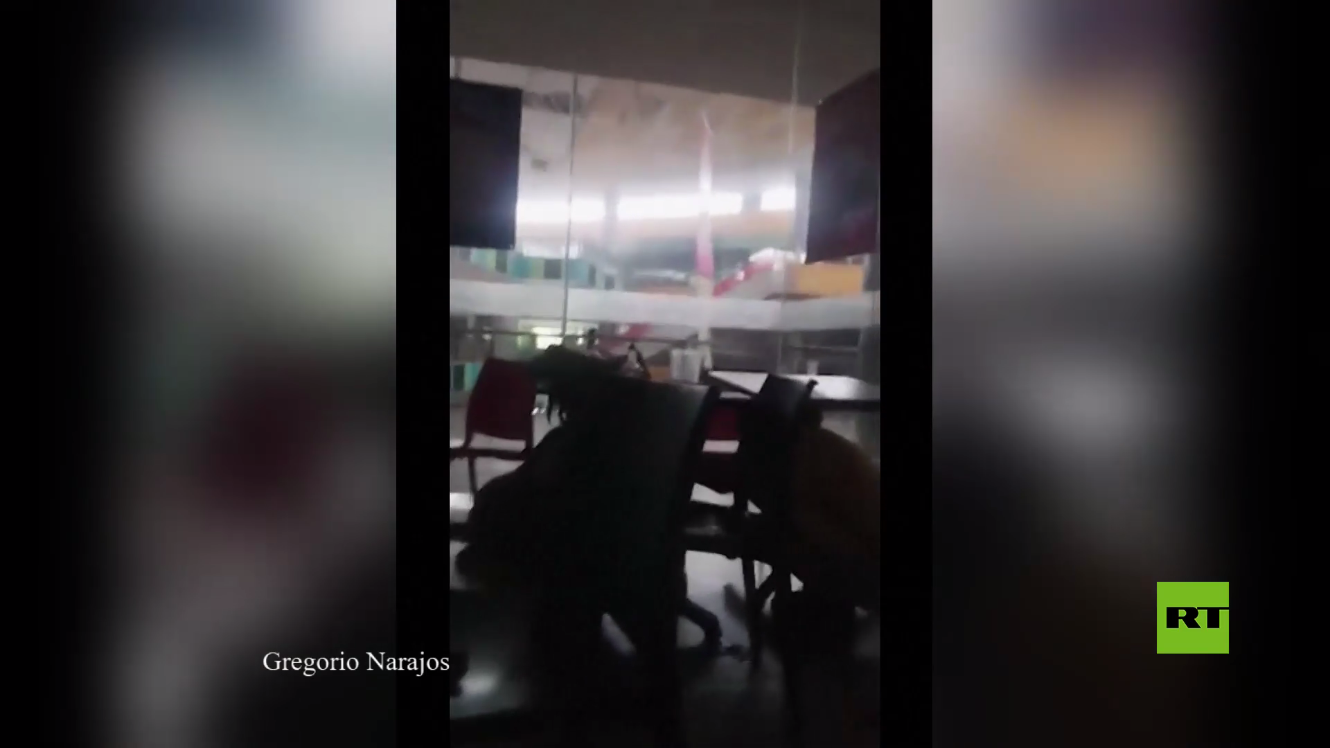 كاميرا تسجل سقوط أسقف في مركز تجاري لحظة هزة أرضية قوية في الفلبين