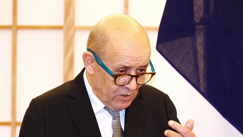 وزير الخارجية الفرنسي السابق جان إيف لودريان (صورة أرشيفية)