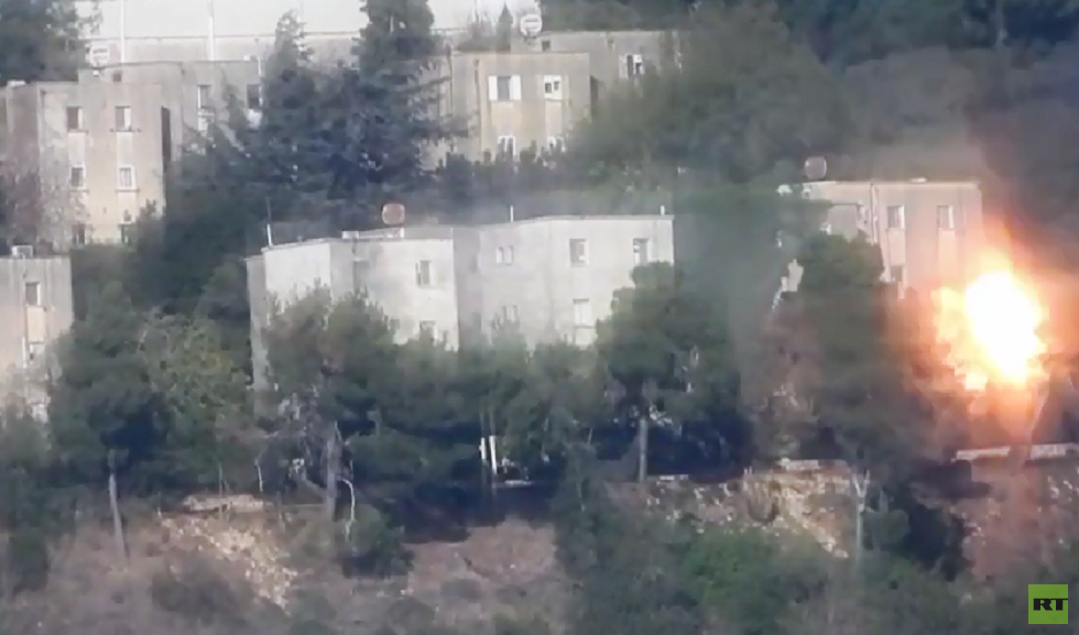 حزب الله يعرض مشاهد من استهداف مواقع إسرائيلية على الحدود جنوب لبنان (فيديو)
