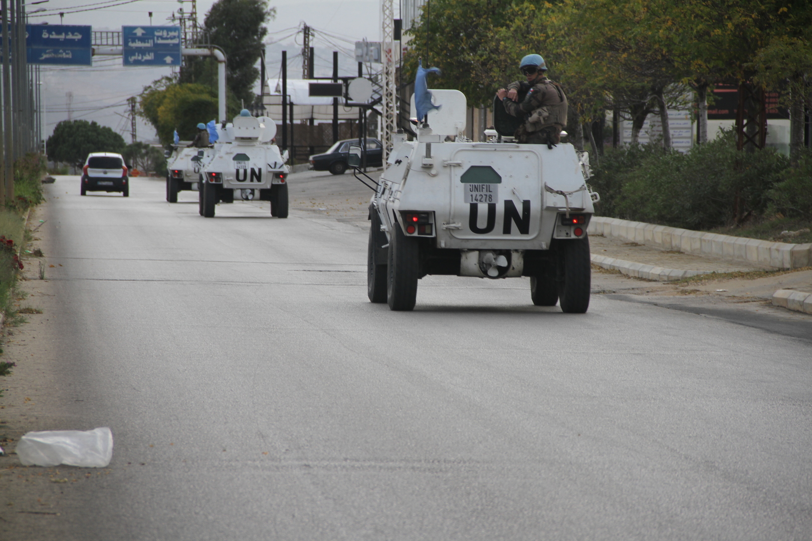 دورية لليونيفيل وفريق إعلامي يتعرضون لإطلاق نار إسرائيلي في جنوب لبنان