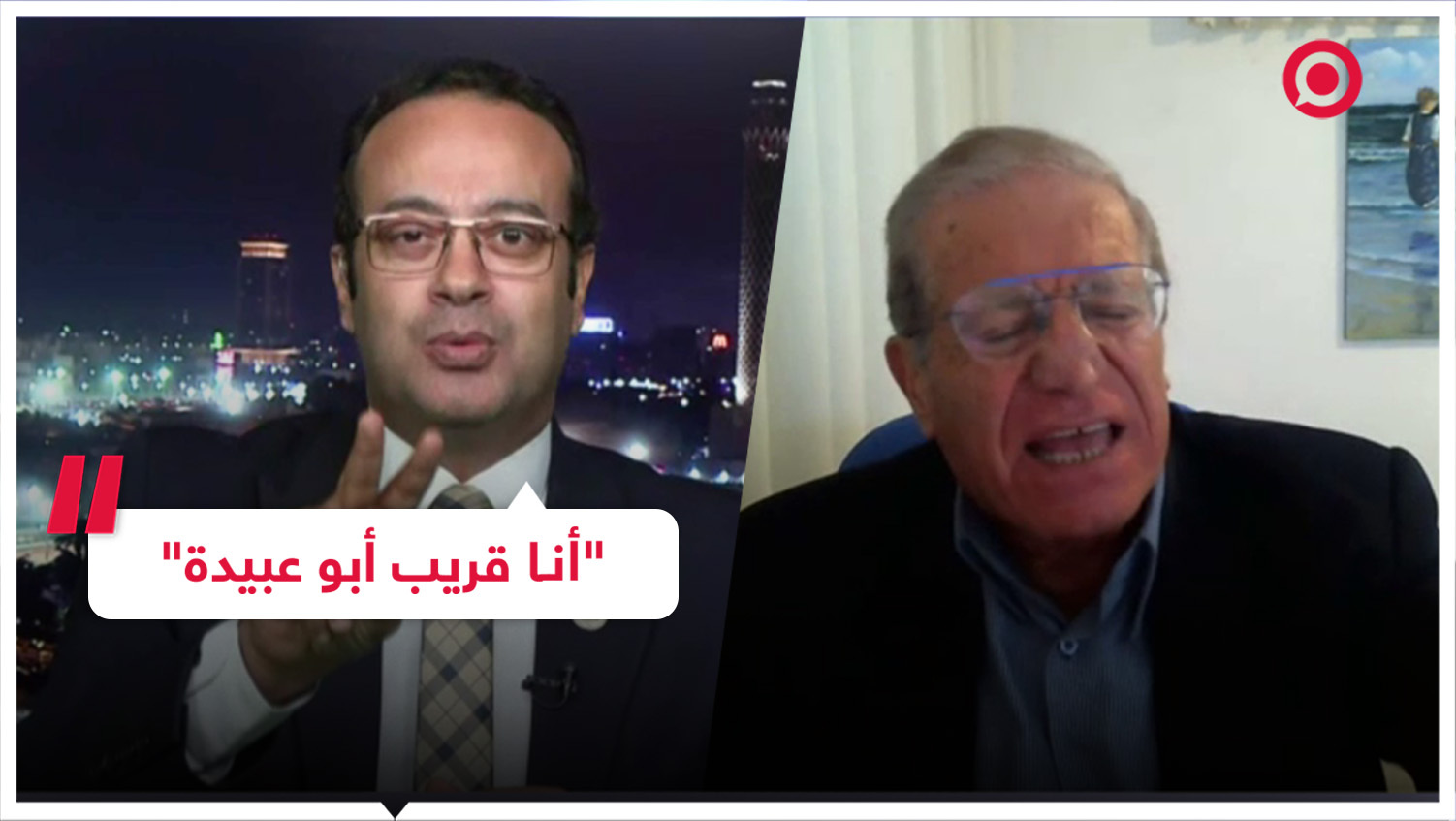 ضيف مصري يسخر من نظيره الإسرائيلي
