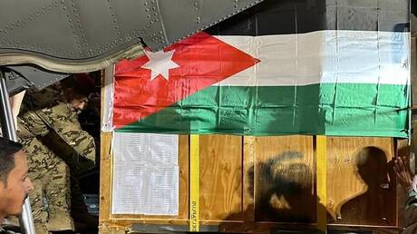 الجيش الأردني ينفذ إنزالا عاجلا لنجدة سكان غزة