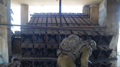 الجيش الإسرائيلي يعلن العثور على مجمعات في قطاع غزة تم استخدامها لإطلاق القذائف (صور + فيديو)