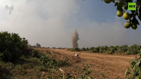 الجيش الإسرائيلي ينشر لقطات لتدمير أنفاق غزة
