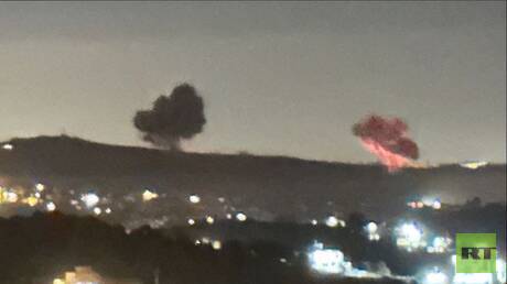 الطيران الإسرائيلي يقصف أطراف مواقع في جنوب لبنان وسماع دوي انفجارات عنيفة (فيديو)