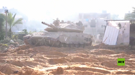 الجيش الإسرائيلي ينشر لقطات لقواتها تقاتل في جباليا شمالي غزة