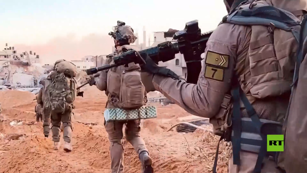 الجيش الإسرائيلي ينشر لقطات لعملياته القتالية في قطاع غزة