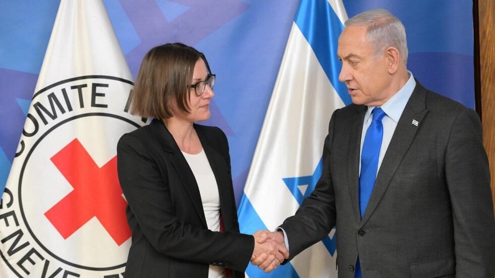 نتنياهو لرئيسة الصليب الأحمر: لديك كل السبل وكل الحق ونتوقع منك ممارسة الضغط العلني على حماس