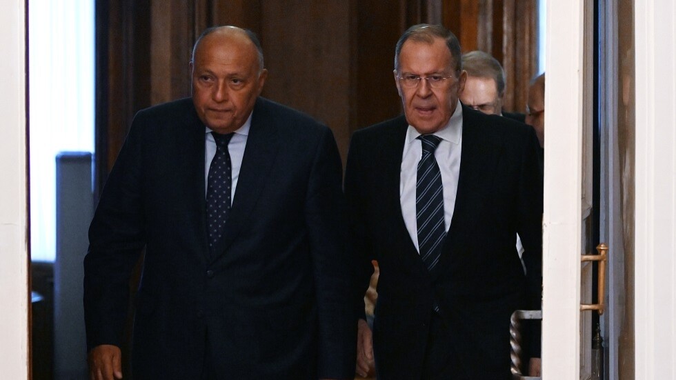 لافروف وشكري يبحثان الوضع في غزة