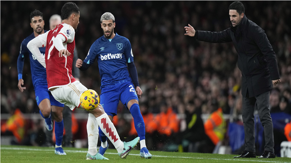 الدوري الإنجليزي.. أرسنال يفوت فرصة استعادة الصدارة بسقوطه المفاجئ أمام وست هام