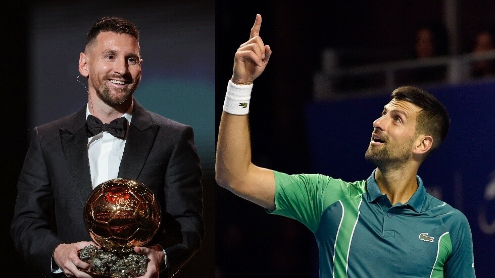 دجوكوفيتش يهزم ميسي في معركة خاصة لعام 2023