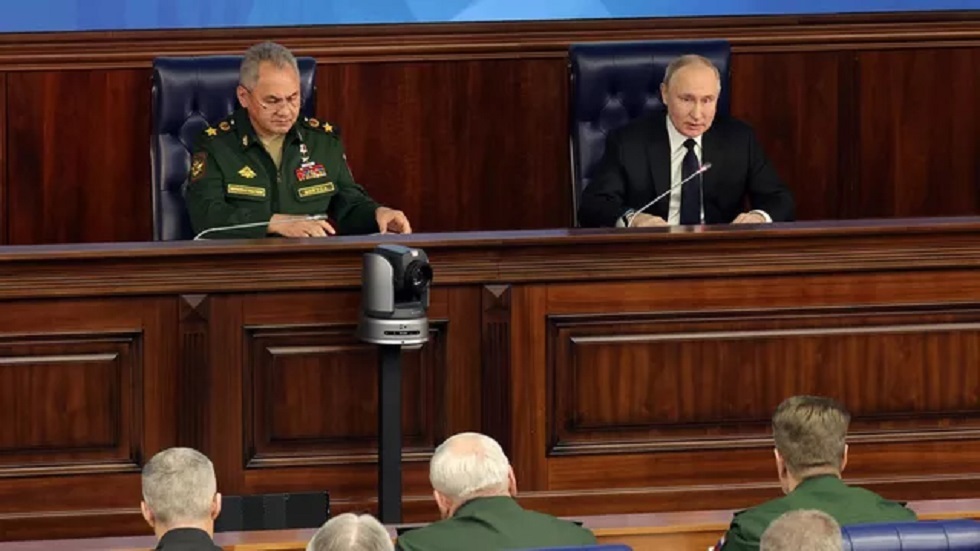 بوتين: روسيا فخورة بمقاتليها وأبطالها المشاركين في العملية الخاصة وسنحقق أهدافها