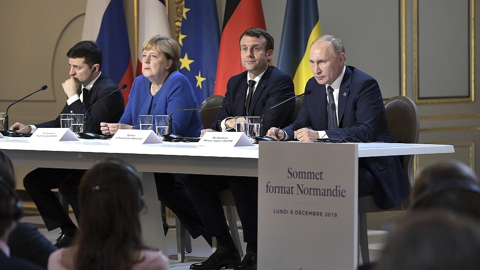 اجتماع رباعية النورماندي في باريس في ديسمبر 2019