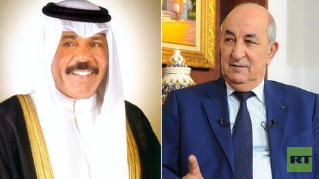 الرئيس الجزائري يطمئن على صحة أمير دولة الكويت