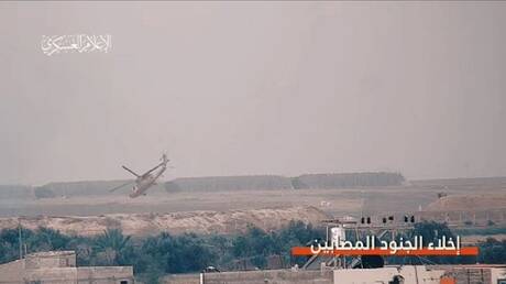 بالفيديو.. إجلاء جنود إسرائيليين بالمروحيات بعد استهدافهم بالهاون الثقيل شرق خان يونس