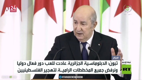 تبون: الجزائر عادت لدور دبلوماسي فعال