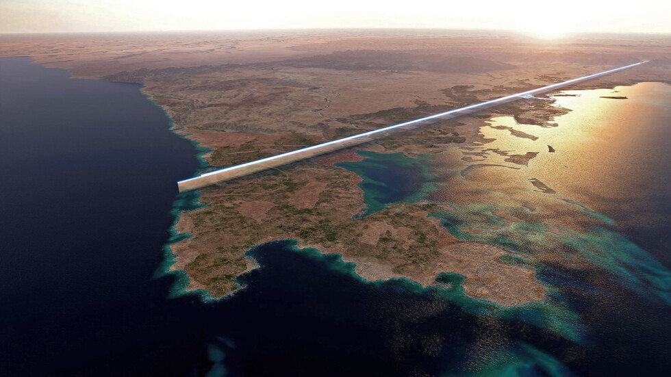 السعودية..لقطة جوية حديثة لموقع مشروع 