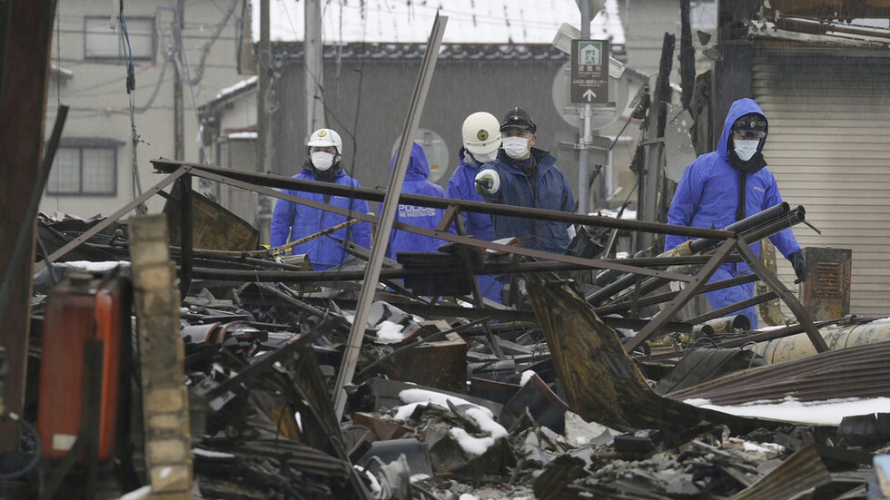 ارتفاع حصيلة ضحايا زلزال اليابان