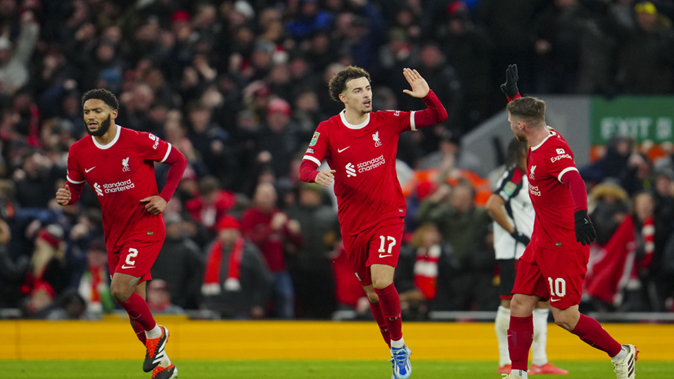 كأس الرابطة.. ليفربول يقلب الطاولة على فولهام (فيديو)