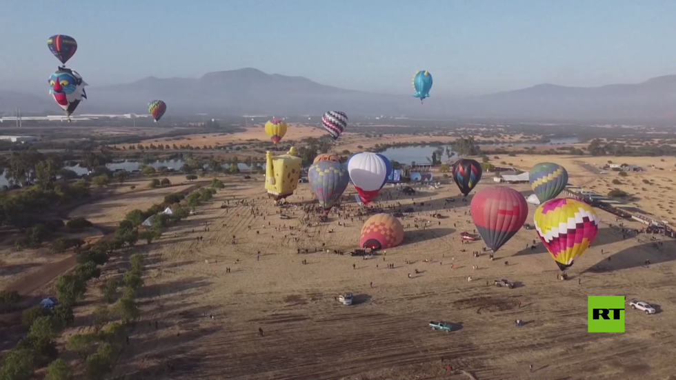 بالفيديو.. انطلاق مهرجان المناطيد في تشيلي