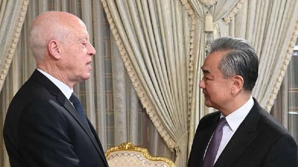 قيس سعيد خلال استقباله وانغ يي: تونس صوتت لفائدة قرار الاعتراف بحكومة الصين الشعبية سنة1971