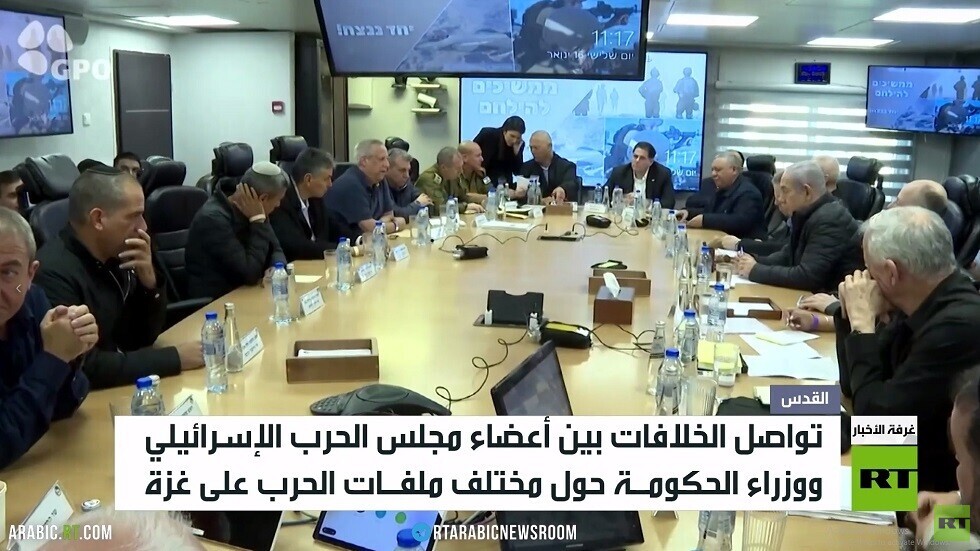 إسرائيل.. خلافات في مجلس الحرب