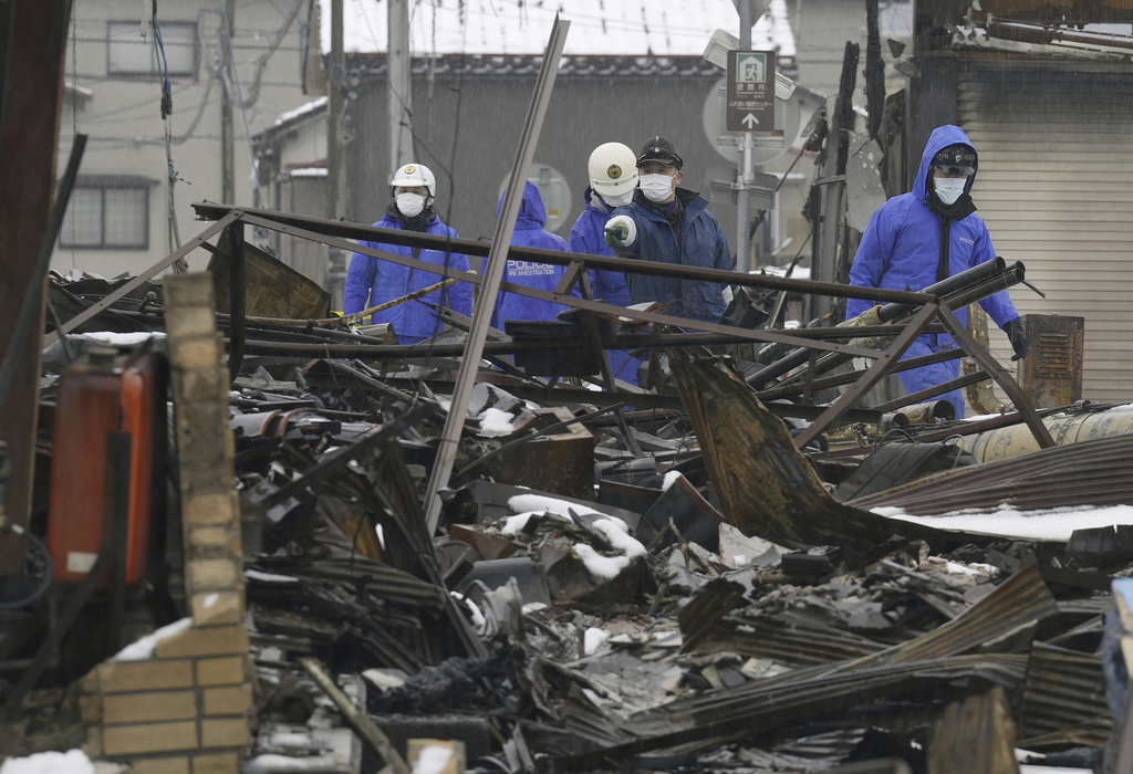 ﻿ارتفاع حصيلة ضحايا زلزال اليابان