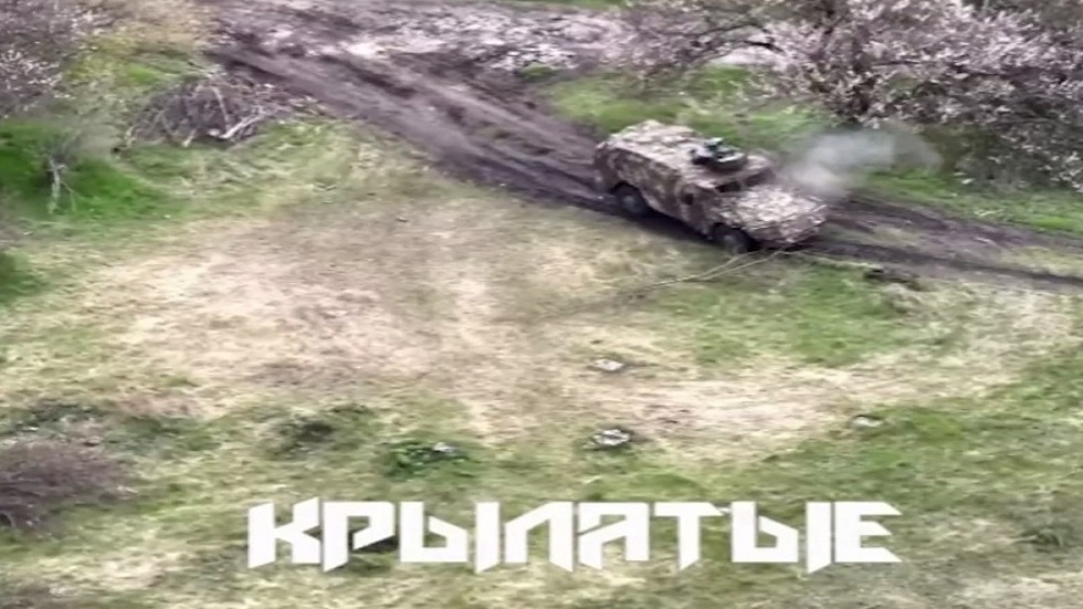 الجيش الروسي يستخدم مدرعات 