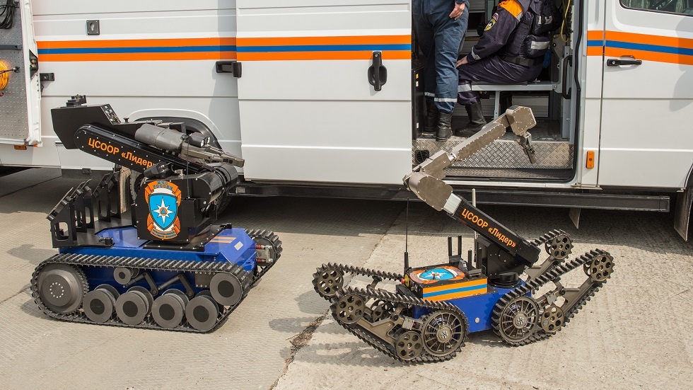 روسيا تطور روبوتات جديدة لعمليات الطوارئ ومهام الإنقاذ
