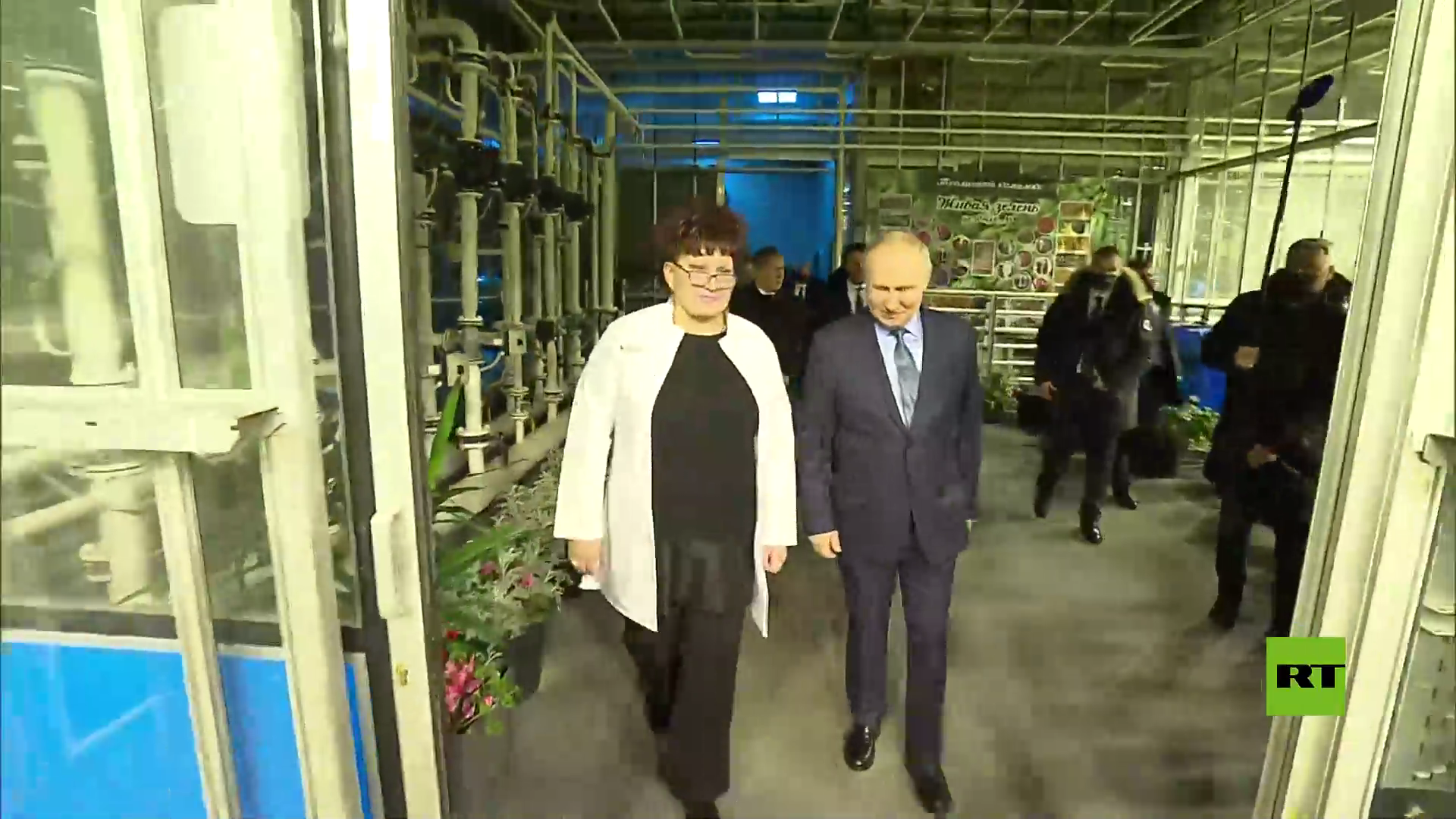 مشاهد من زيارة الرئيس بوتين إلى مدينة أنادير في الشرق الأقصى الروسي