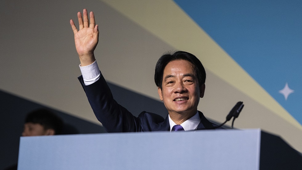 المرشح المؤيد لاستقلال تايوان يفوز بالانتخابات الرئاسية ومنافسه يعترف بالهزيمة المرشح المؤيد لاستقلال تايوان يفوز بالانتخابات الرئاسية ومنافسه يعترف بالهزيمة