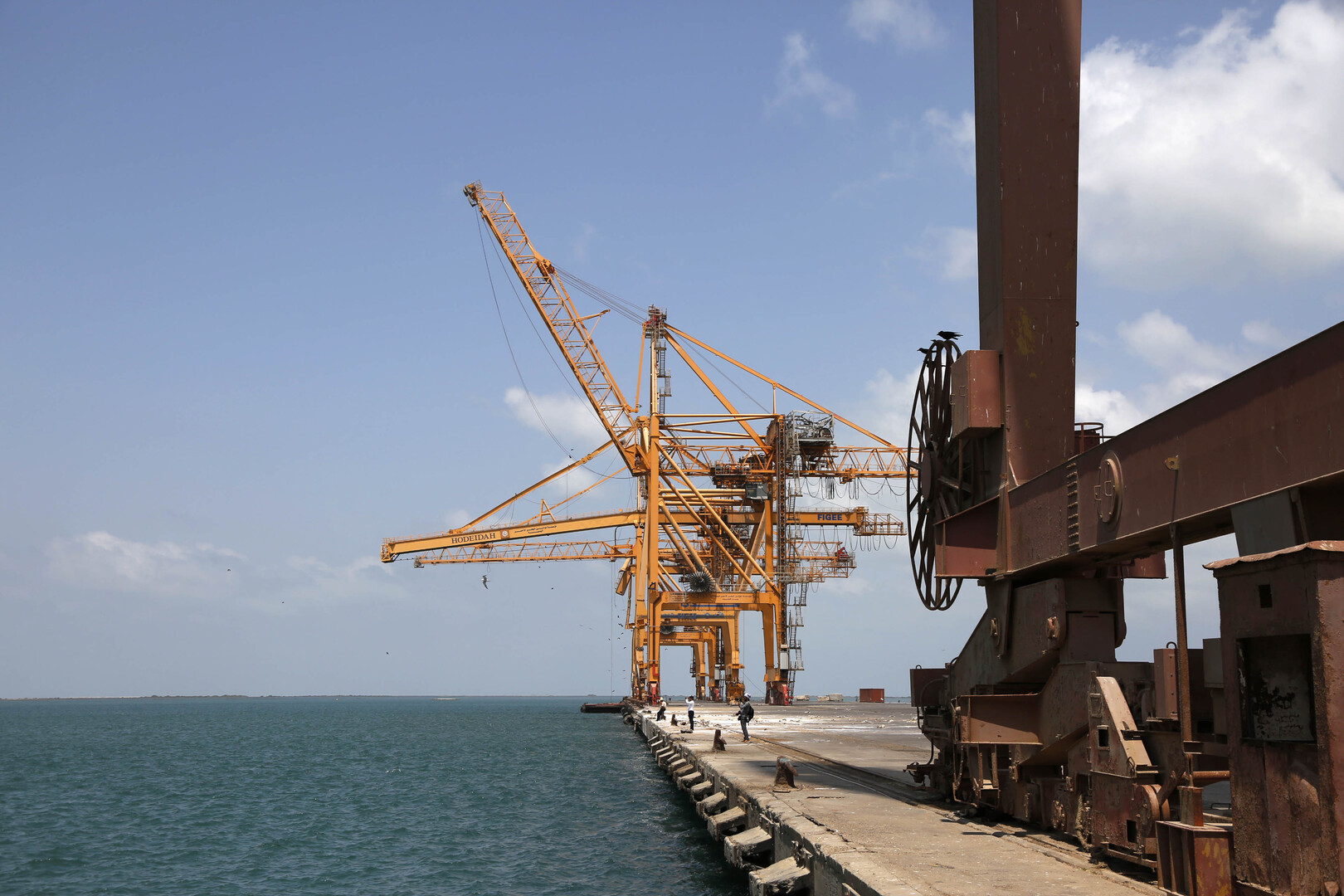 ميناء الحديدة-اليمن-صورة تعبيرية