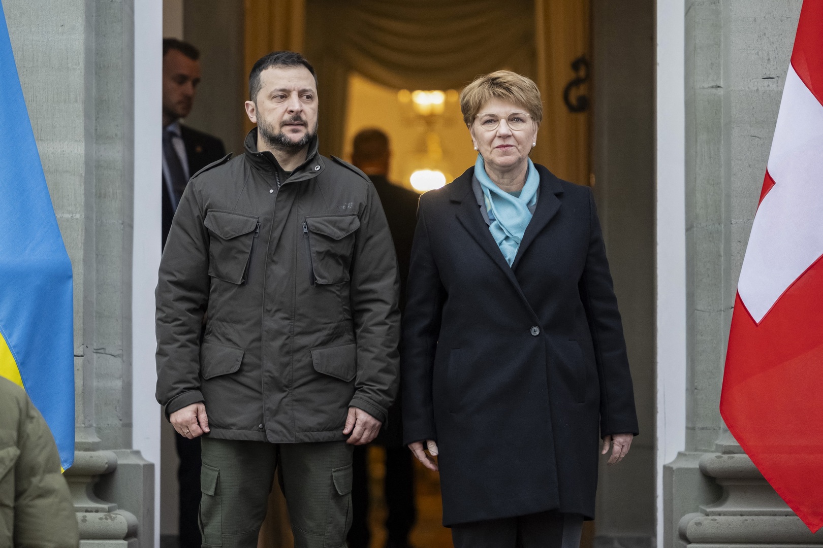 رئيسة سويسرا: زيلينسكي طلب منا تنظيم قمة للسلام في أوكرانيا