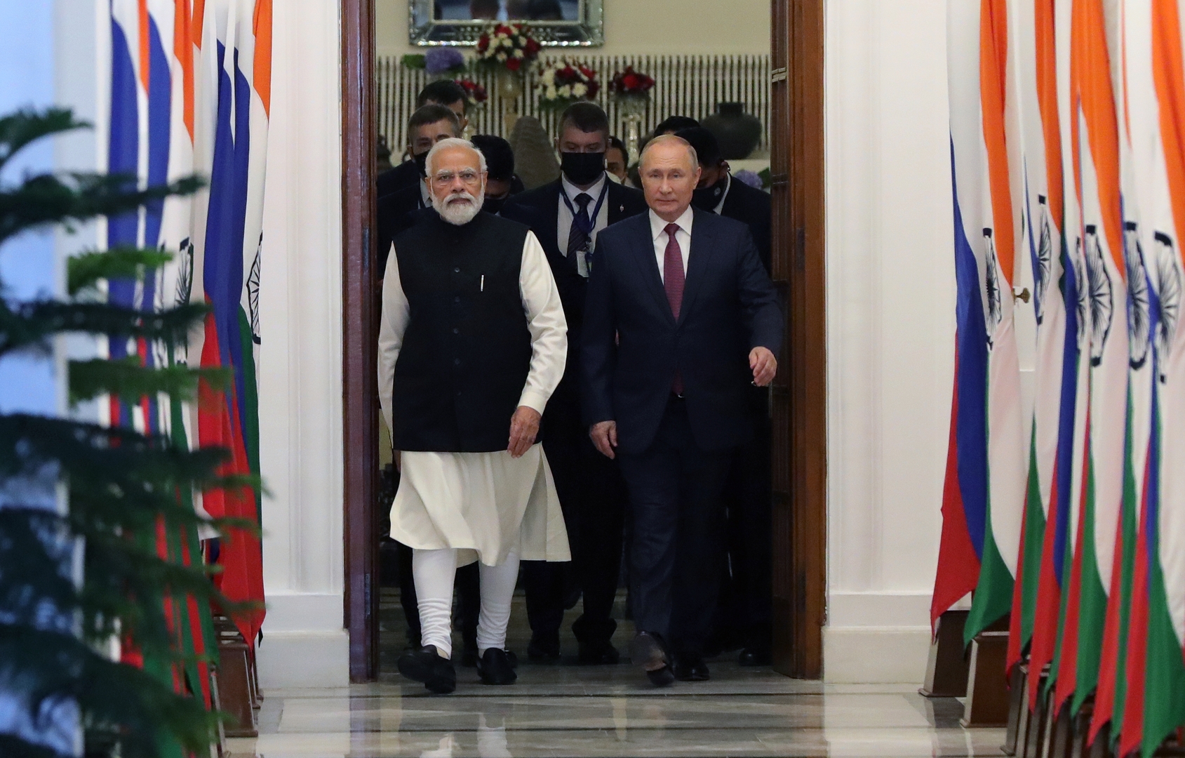 رقم قياسي لحجم التبادل التجاري بين روسيا والهند
