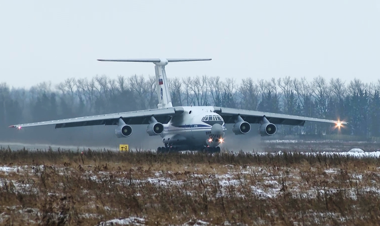 تحطم طائرة نقل عسكرية روسية على متنها 65 أسيرا أوكرانيا غربي روسيا
