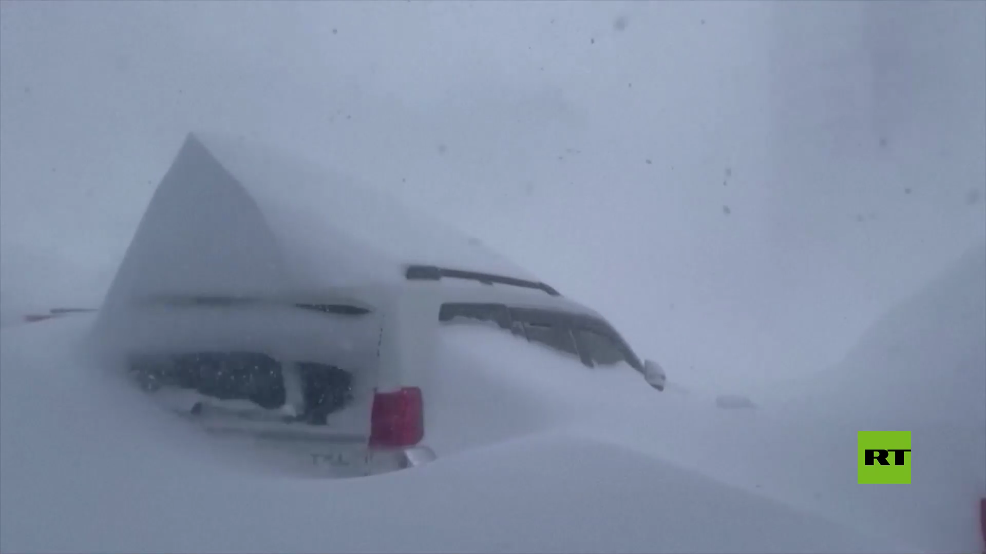 شاهد.. مستويات قياسية من الثلوج تغطي ساخالين في أقصى شرق روسيا بسبب عاصفة قوية