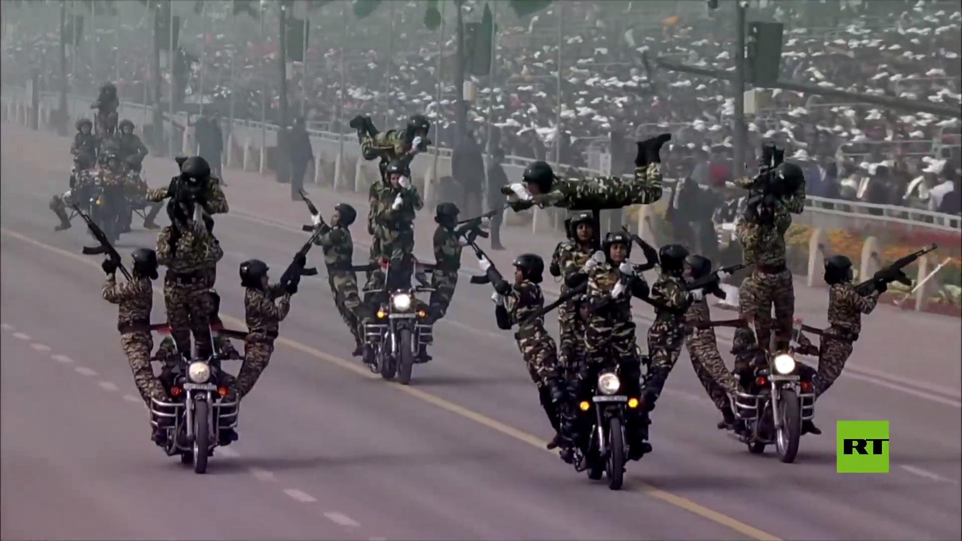 لقطات من عرض عسكري في الهند بمناسبة عيد الجمهورية